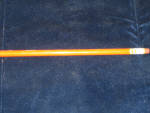 Gulf can top wood pencil, $10.  