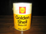 Golden Shell Motor Oil, composite, FULL. [SOLD] 