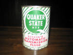 Quaker State Dexron II Automatic Transmission Fluid, metal, FULL. [SOLD] 
