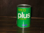 ARCO plus motor oil, quart, FULL, 1970s.  [SOLD]  