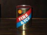 Shell Fire & Ice, Super 10W-50, quart, composite, FULL. [SOLD] 