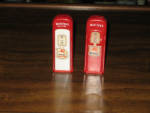 Mobigas Special and Mobilgas Salt & Pepper shakers, RARE version, $225. 