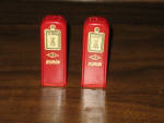 D-X Boron Salt & Pepper shakers, SCARCE, $250. 