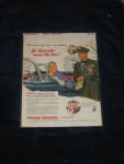 Texaco Sky Chief print ad 1955, $25.  
