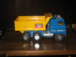 ERTL Hydraulic Dump Truck, USA, 13 inches long, metal, $40.  