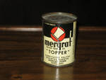 Merqrat, topper, 4 oz., FULL. [SOLD] 